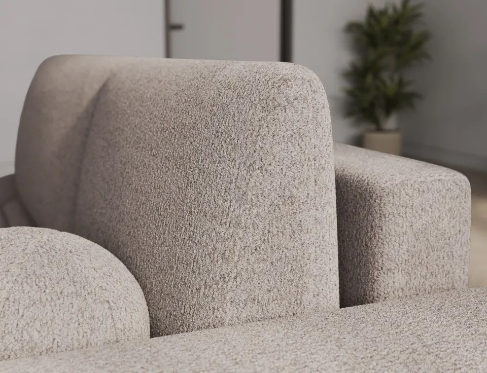 Colțar Vittario extensibil, 227x170x95 cm, orientare dreapta – Royal 18