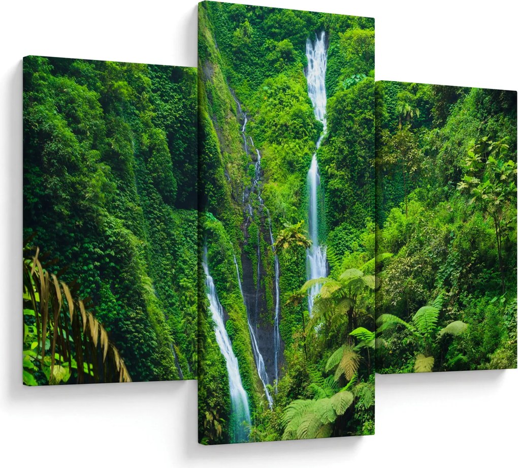 Tablou - Cascada Madakaripura, Java de Est, Indonezia (90x60 cm)