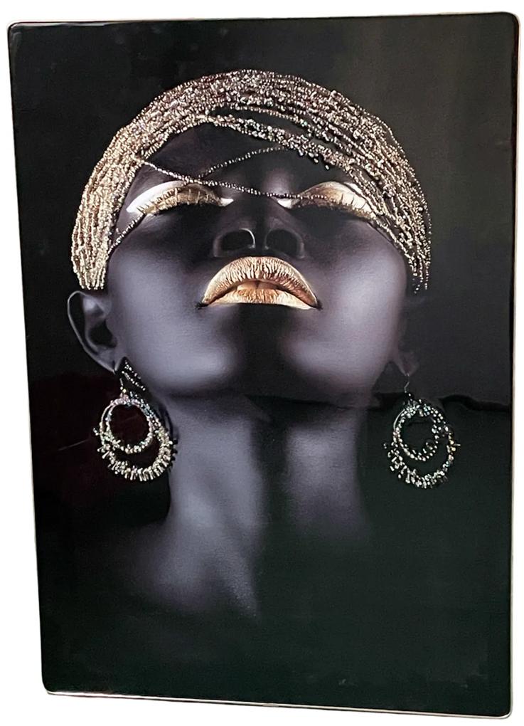 Tablou Sticla Black Beauty 50x70cm