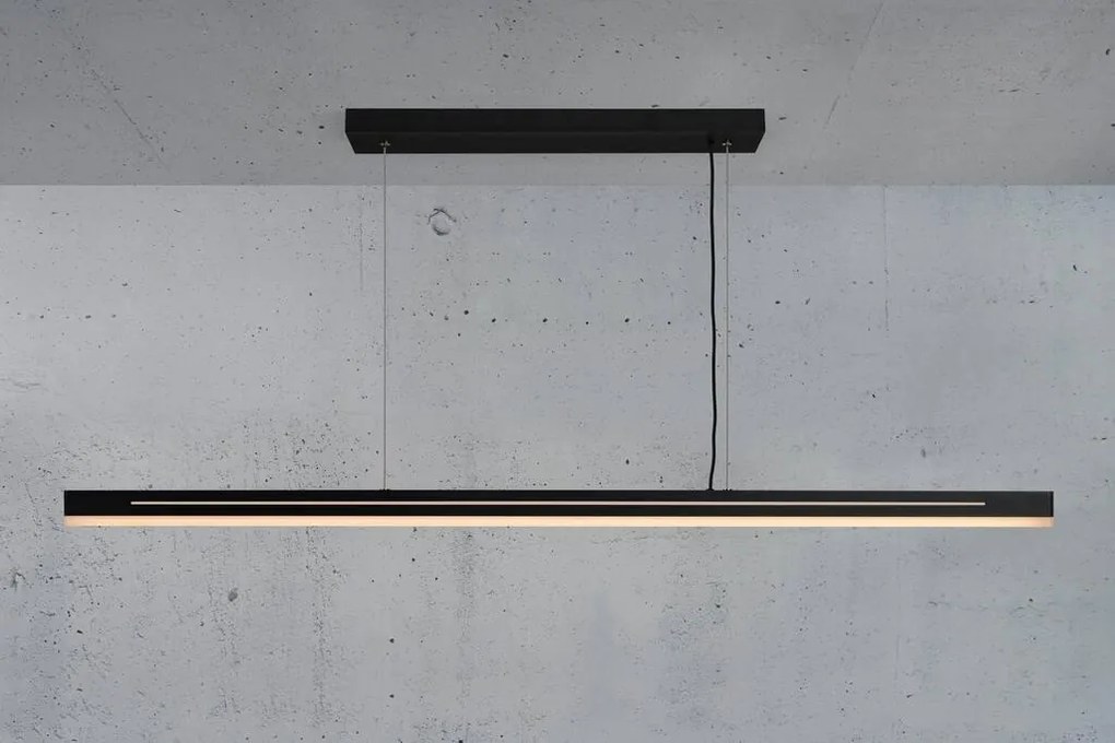 Lustra suspendata LED, design modern, 3-step MOODMAKER Skylar negru 2113003003 NL