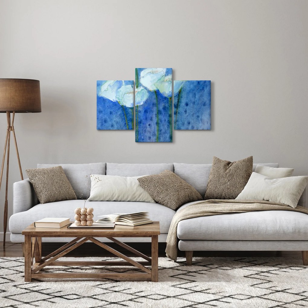 Tablou - Lalele albe (90x60 cm)