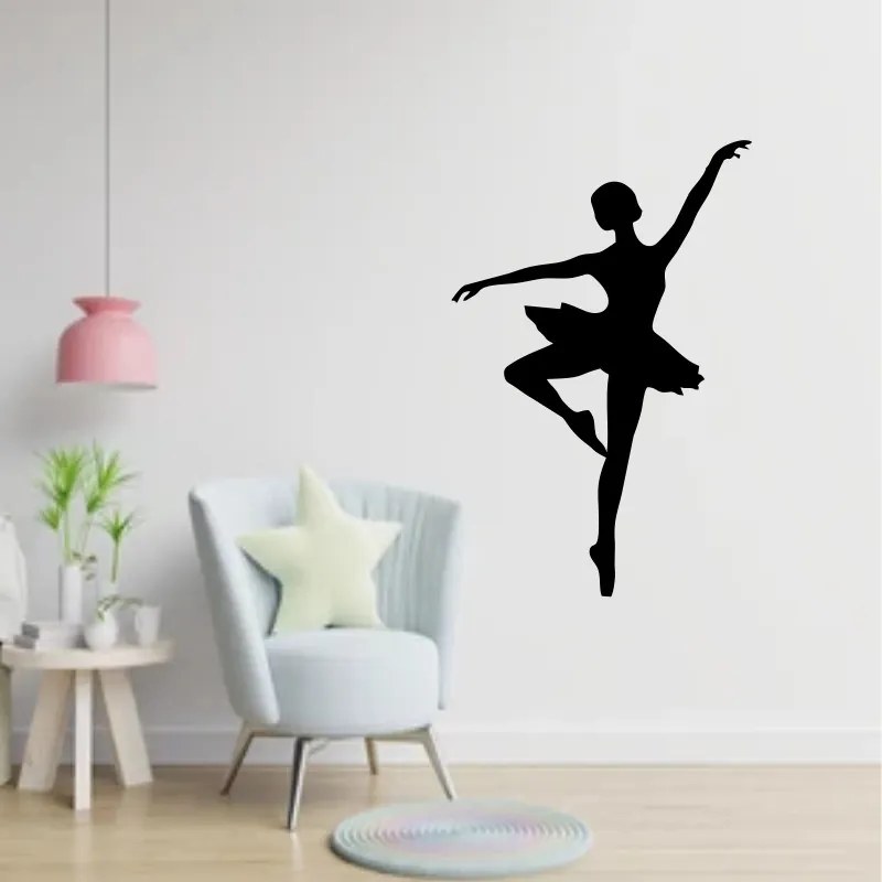 Sticker perete Silueta balerina 2