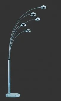 Lampadar modern 5 becuri E14 FIVE FINGERS R4615-06 Trio