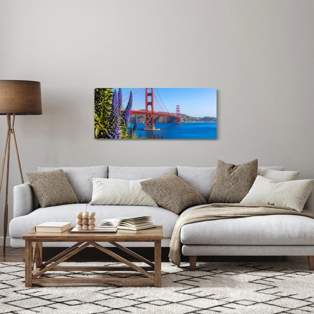 Tablou - Podul Golden Gate, San Francisco (120x50 cm)