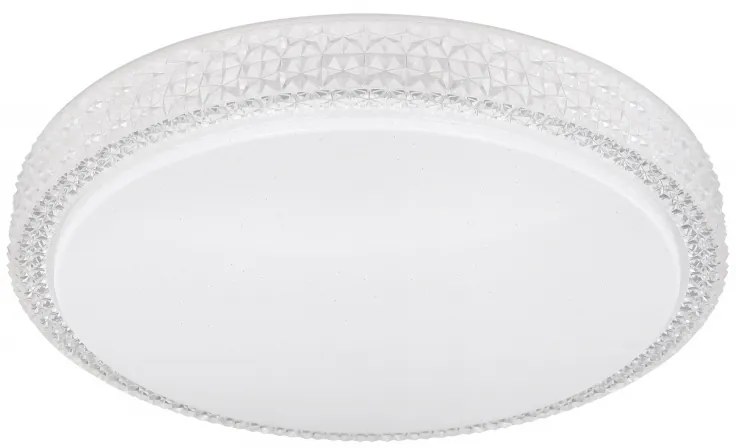 Plafoniera LED moderna cu decor stralucitor OVI 22W