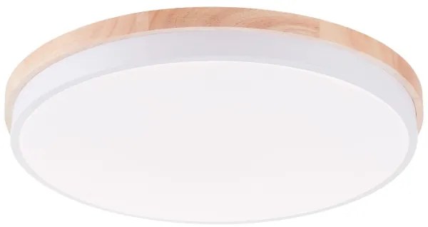 Plafonieră LED dimabilă Brilliant BAARLO LED/36W/230V d. 50 cm alb + telecomandă