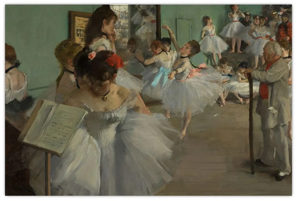 Tablou - Edgar Degas, The Dance Class, reproducere (90x60 cm)