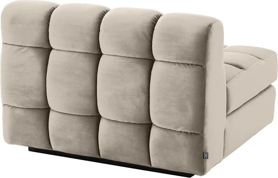 Canapea, Modul centru design elegant LUX Dean middle, savona greige 115030 HZ