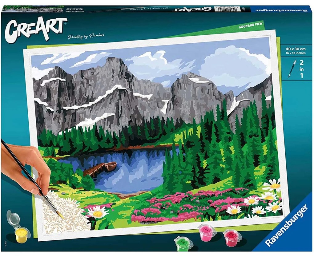 PICTURA PE NUMERE - VEDERE MONTANA - RAVENSBURGER (20155)