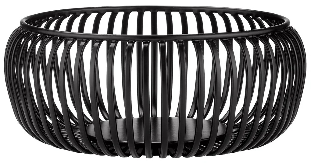 Bol, colecția LITO | H 8 cm, Ø 20 cm - Negru - Blomus