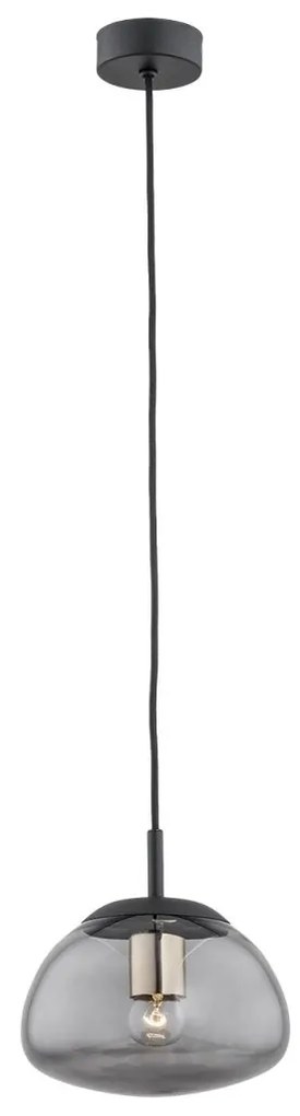 Pendul design modern TRINI negru 20cm