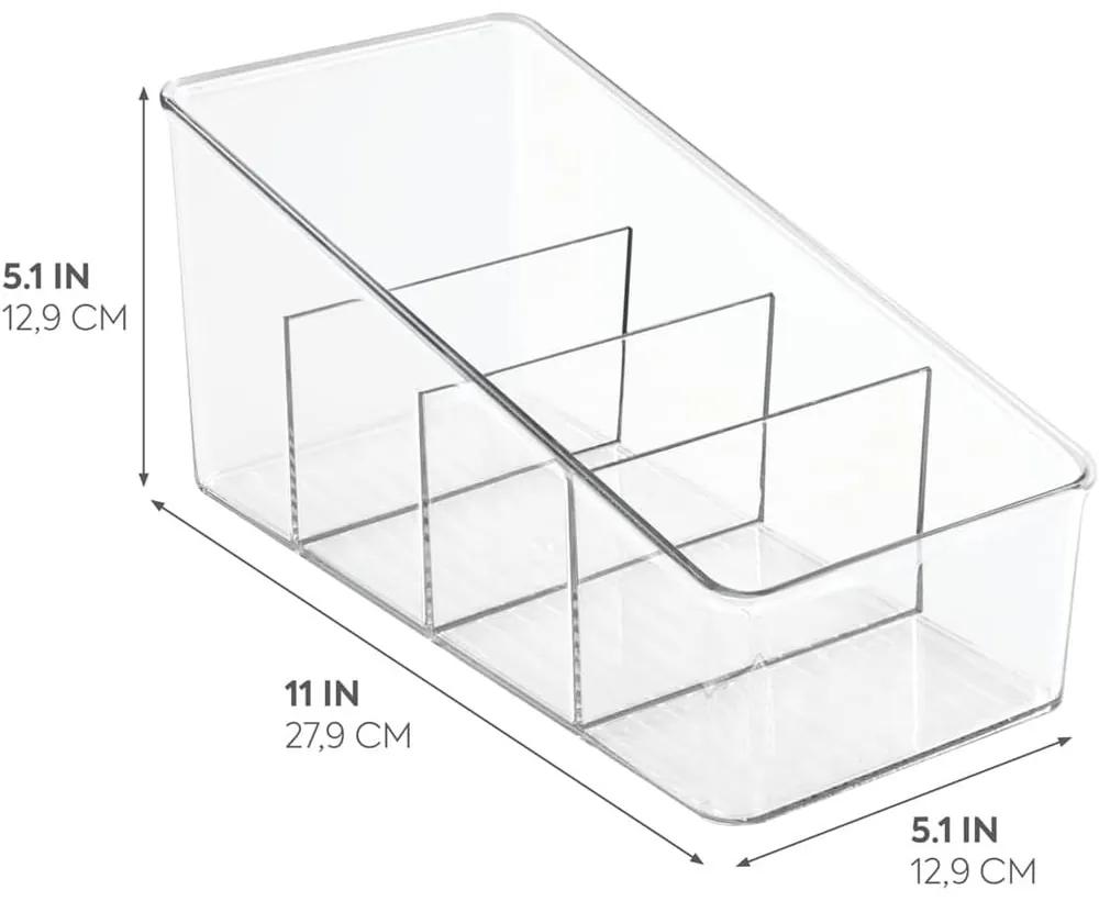 Organizator de frigider din plastic Linus – iDesign