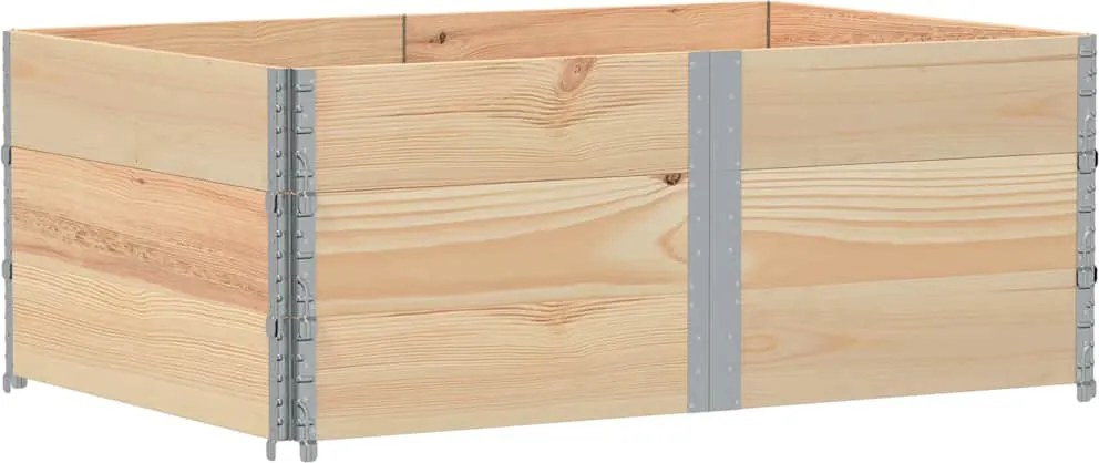 vidaXL Jardinieră de grădină, 150x100 cm, lemn masiv de pin