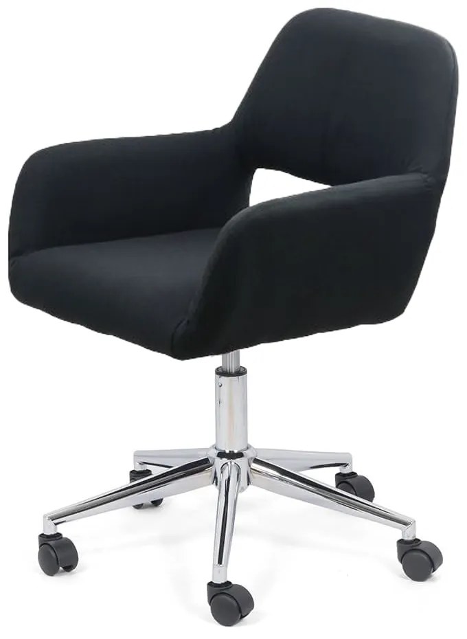 Scaun de birou din stofa OFF 380 negru