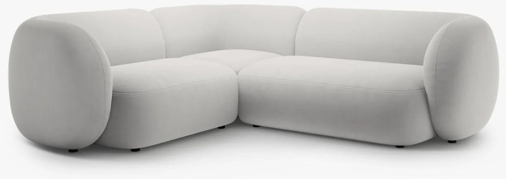 Coltar Kate 4 locuri catifea Salvador L252 cm