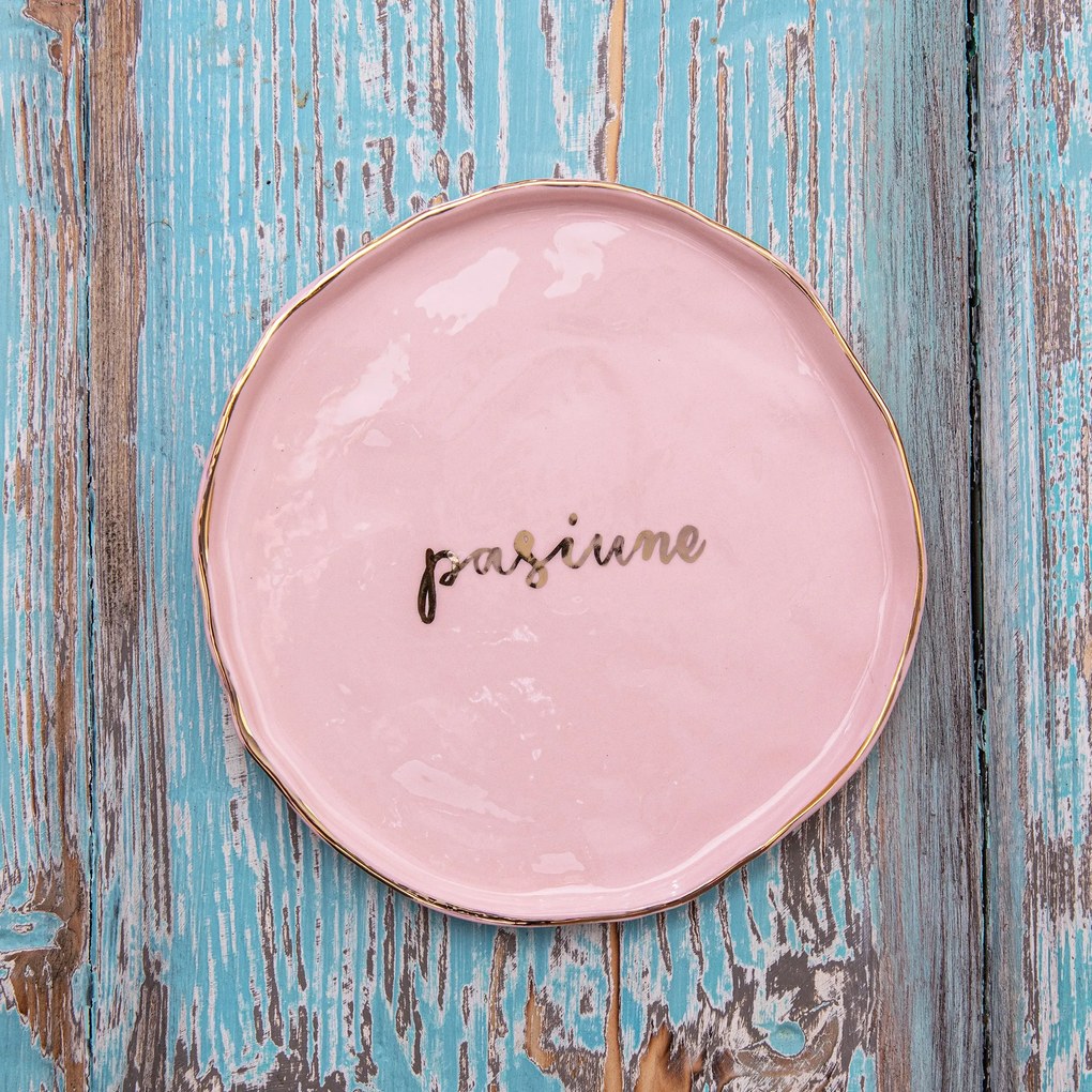 Farfurie Handmade Manifest Pasiune 20cm