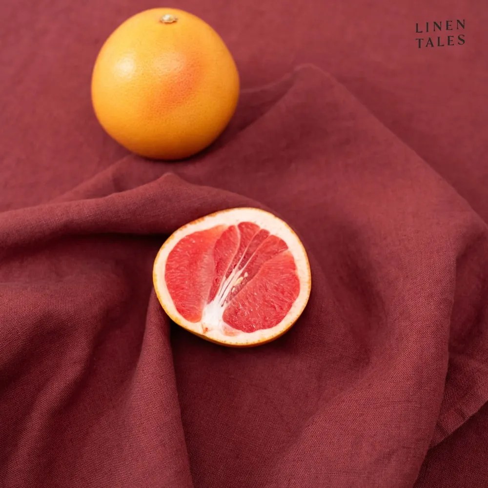 Prosop de vase din in 45x65 cm Marsala – Linen Tales