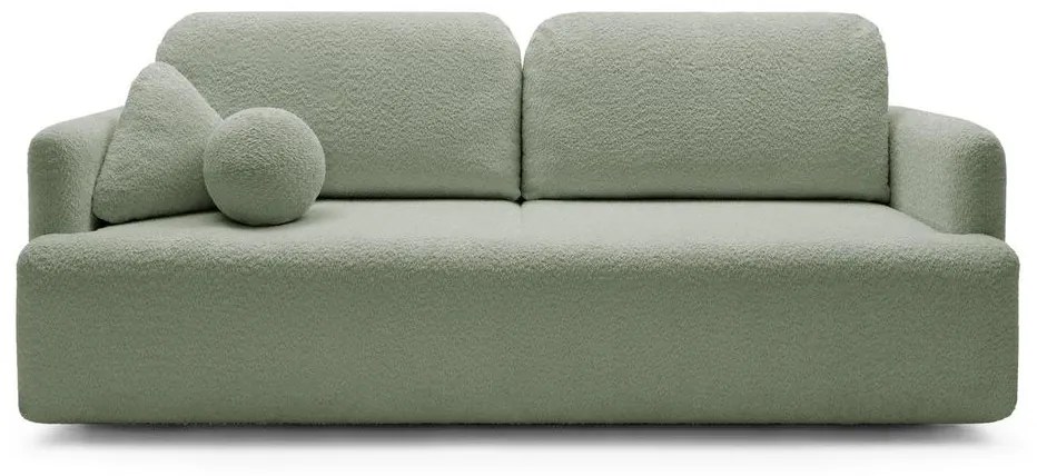 Canapea trei locuri Linaki (verde marin + negru). 1099119