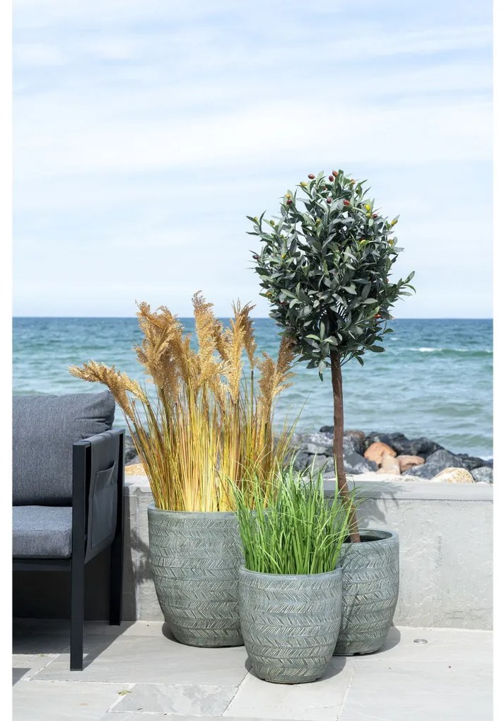 Poa grass plantă artificială, verde 68 cm