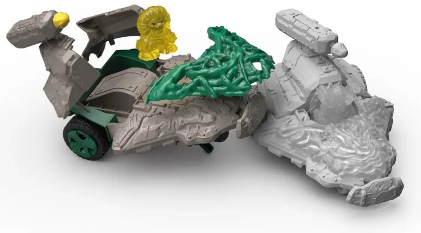 Schleich 42666 Vehicul Jungle Jet cu mini figuraMINI CREATURE