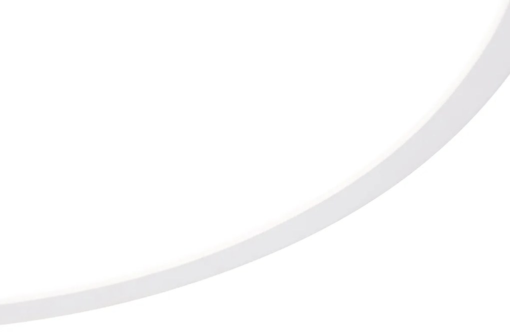 Plafoniera inteligentă albă 29,5 cm cu LED RGBW IP54 - Siem