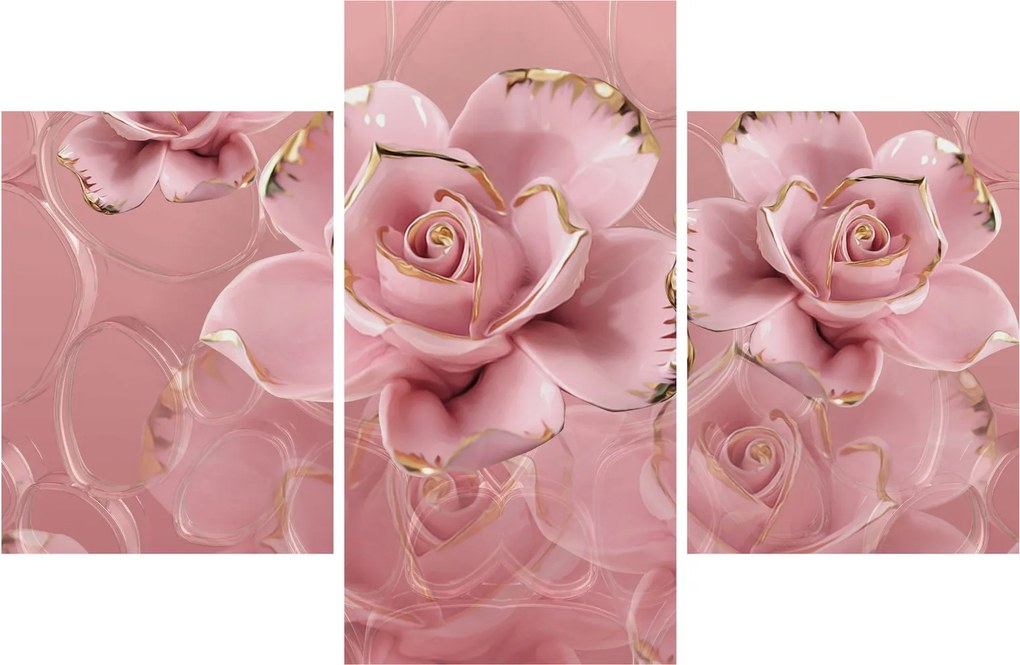 Tablou - Decor floral (90x60 cm)