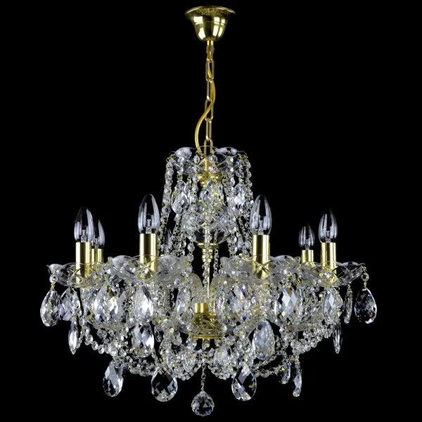 Wranovsky JWZ151082130 - Lustră de cristal pe lanț CLASSE 8xE14/40W/230V