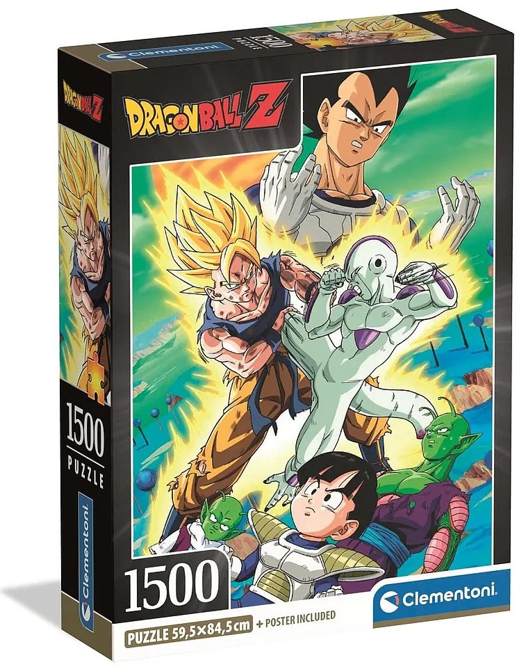 Dragon Ball Intense Battle Puzzle Compact Clementoni de 1500 de piese