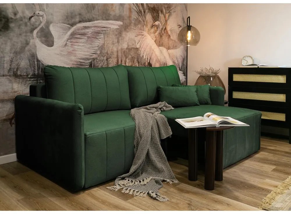 Pohovka Perkley (verde închis + negru). 1099234