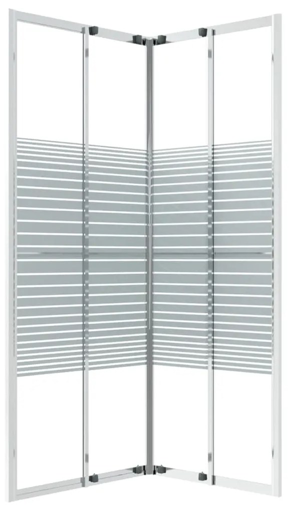 Cabina de dus, 80x70x180 cm, ESG transparent si alb, 80  x70 x 180 cm, Transparent