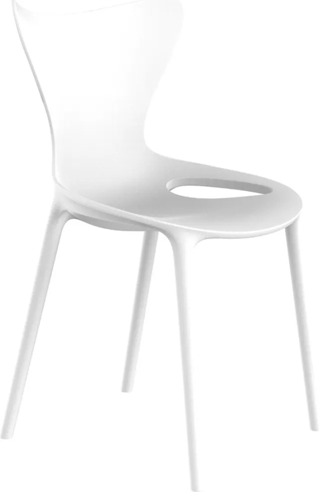 Set de 4 scaune pentru copii de exterior / interior design modern premium Love mini 65043