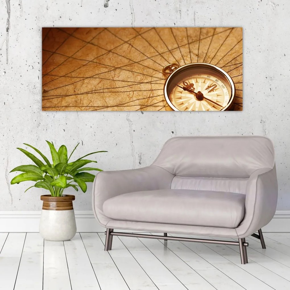 Tablou - Compas (120x50 cm)