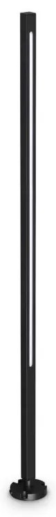 Stalp LED slim pentru iluminat exterior, IP65 Jedi pt h120 negru