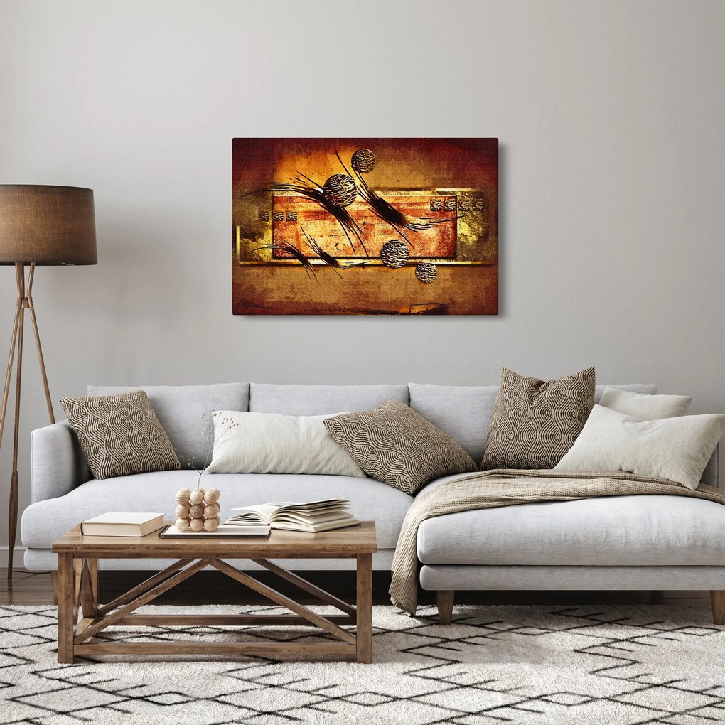 Tablou abstracției (90x60 cm)
