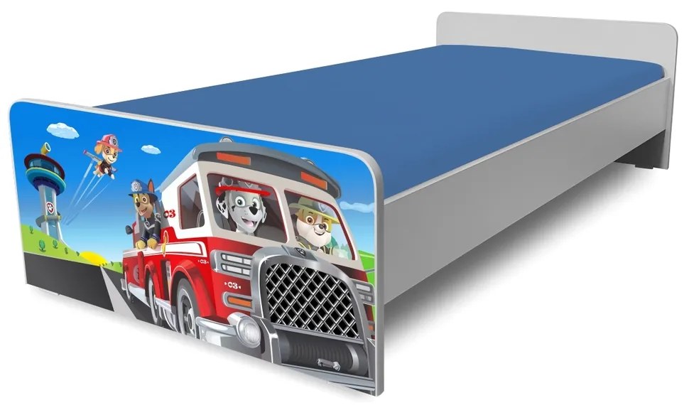 Patut Copii Economic Paw Patrol 2, pentru copii intre 2 si 8 ani, fara saltea Pc-p-eco-paw2-70