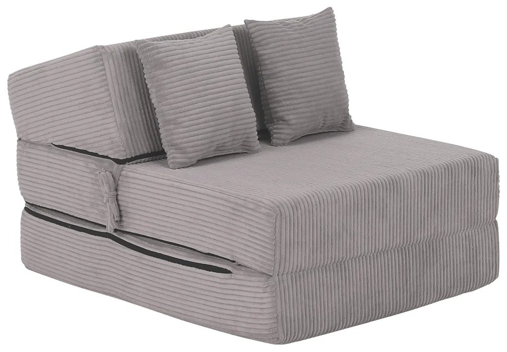 Scaun pliant/saltea PELOS, gri