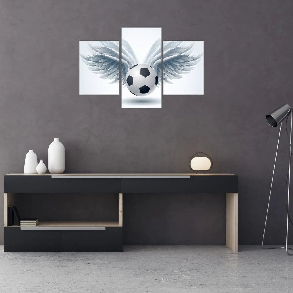 Tablou - Balon cu aripi (90x60 cm)