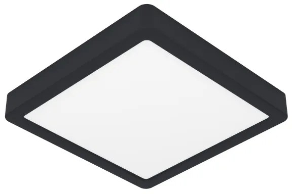 Plafonieră LED pentru baie Eglo FUEVA 900644, 17W/230V, IP44, neagră