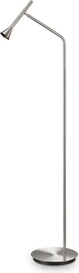 Ideal Lux - Lampă de podea LED DIESIS, 4,5 W, 230 V, CRI 95, crom mat