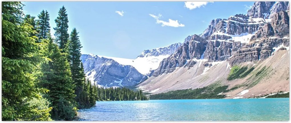 Tablou - Lac Alpin (120x50 cm)