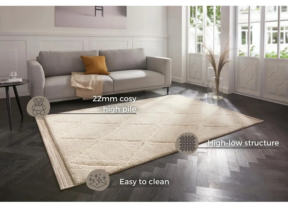 Covor Mint Rugs Norwalk Colin, 160 x 230 cm, bej