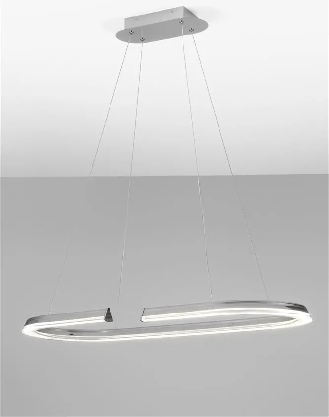 Lustra LED suspendata design circular ELMO