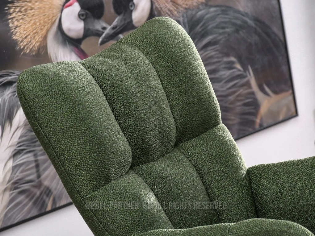 Fotoliu Kikino X (verde + negru). 1110138
