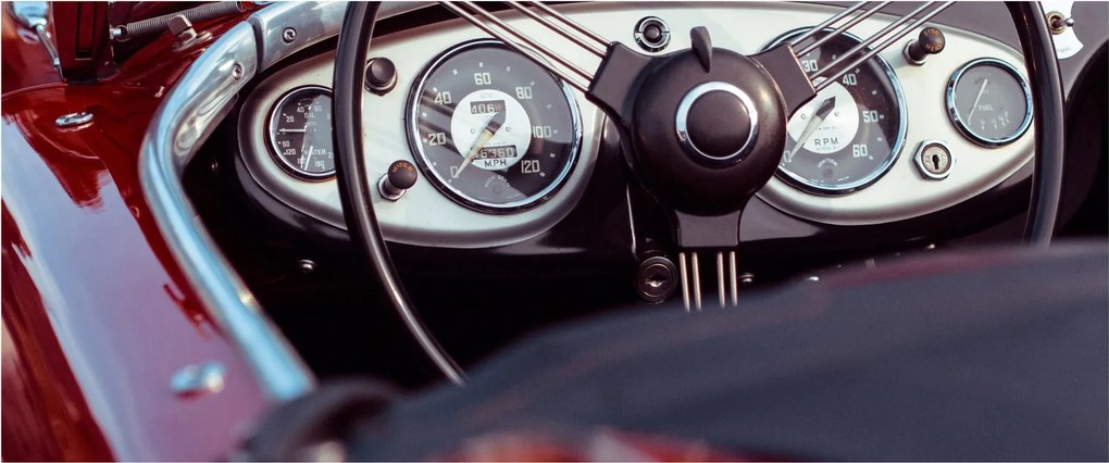Tablou - Automobil (120x50 cm)