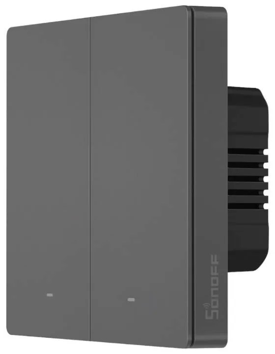 Intrerupator de Perete Smart WiFi Sonoff M5 2C – 2 Canale