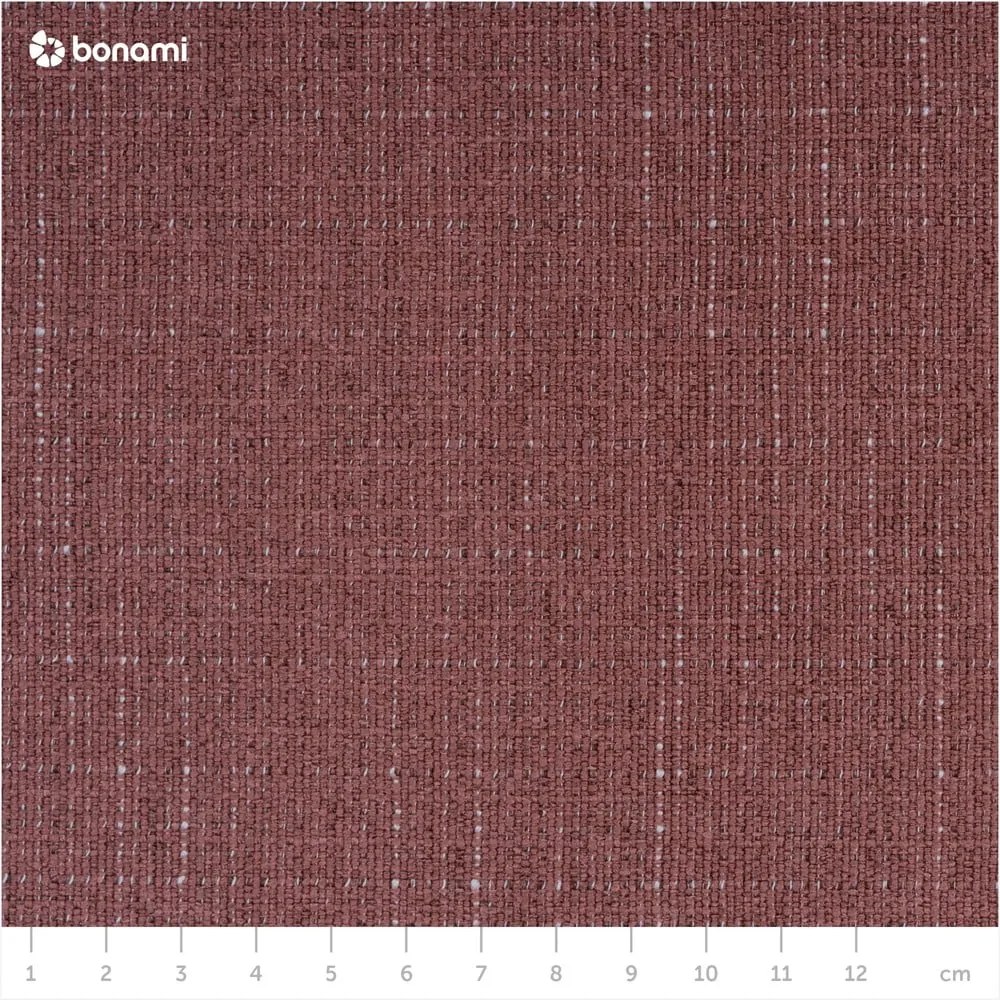 Puf Mazzini Sofas Aubrieta, 60 x 45 cm, vișiniu deschis