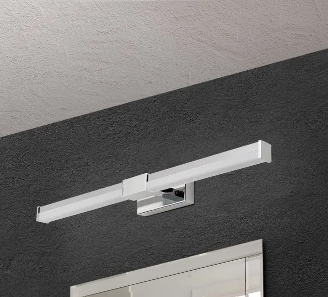 Aplica de perete LED pentru oglinda baie, IP44 Argo 35cm Soff 3-477 chrom OR