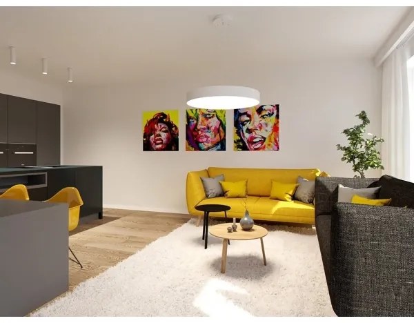 Lustră LED dimabilă pe cablu MONO LED/153W/230V 3000K/4000K alb LED2