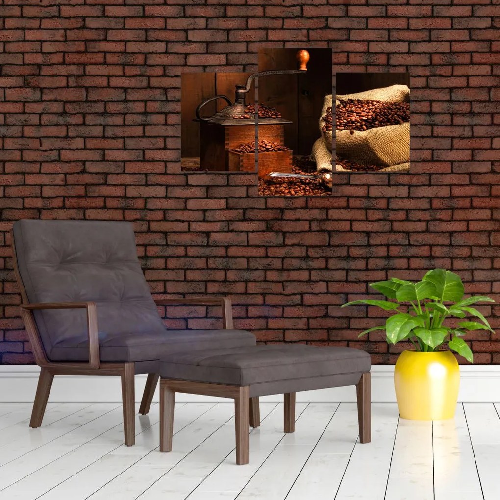Tablou cu cafea (90x60 cm)