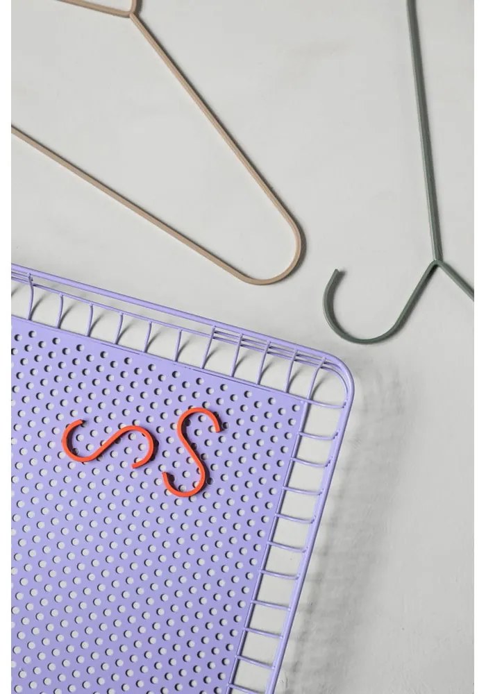 Cârlige portocalii 5 buc. pentru agățat din metal Hang-it – Mette Ditmer Denmark